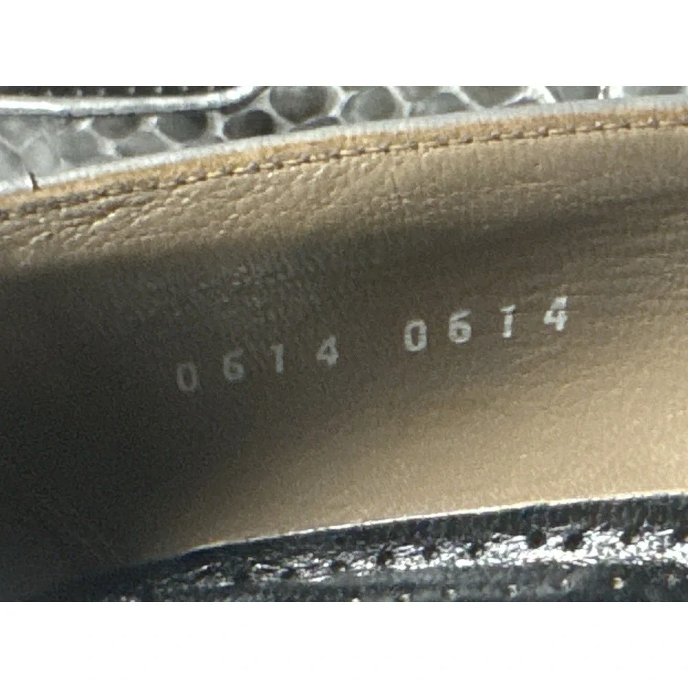 Frank Dotti Python Loafers US 7 D Handmade Italy Exotic‎ Snakeskin Men Shoes